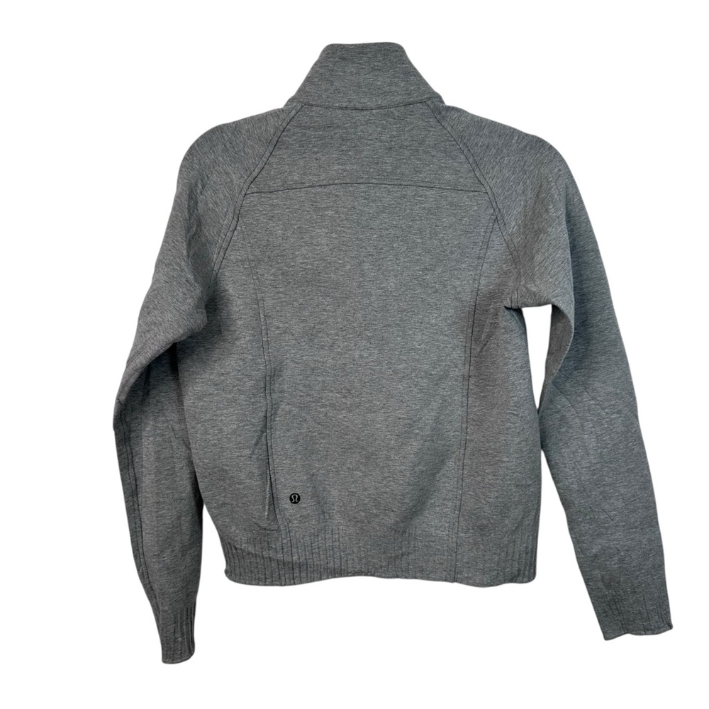 Lululemon NTS Jacket Heathered Grey/Black Women’s S Trending Athleisure Layering - Picture 9 of 15